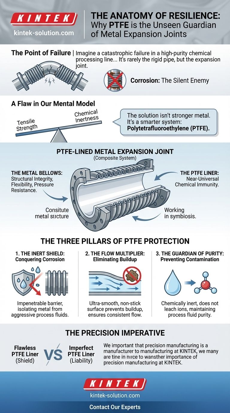 The Anatomy of Resilience: Why PTFE is the Unseen Guardian of Metal Expansion Joints Visual Guide