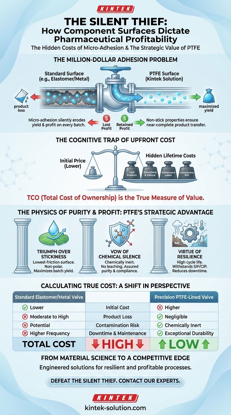 Der stille Dieb: Wie Komponentenoberflächen die Rentabilität von Pharmazeutika bestimmen Visuelle Anleitung