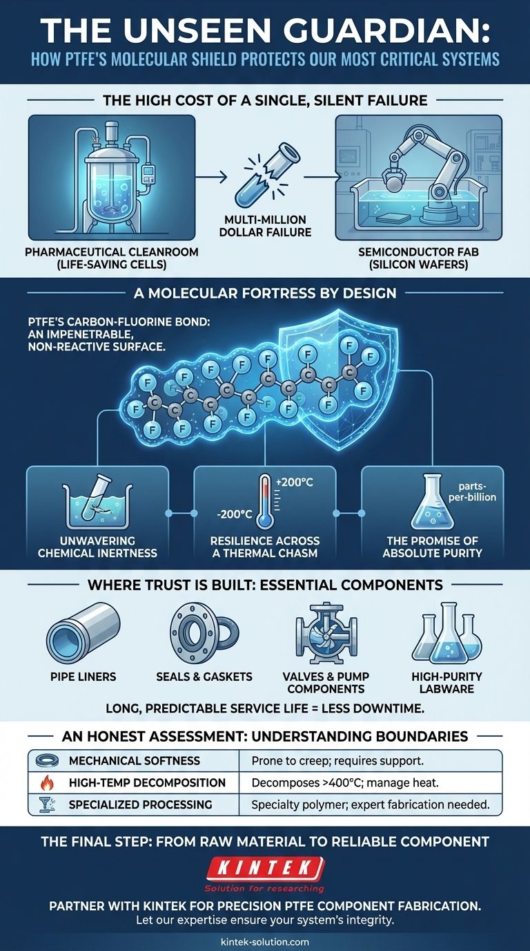 The Unseen Guardian: How PTFE's Molecular Shield Protects Our Most Critical Systems Visual Guide