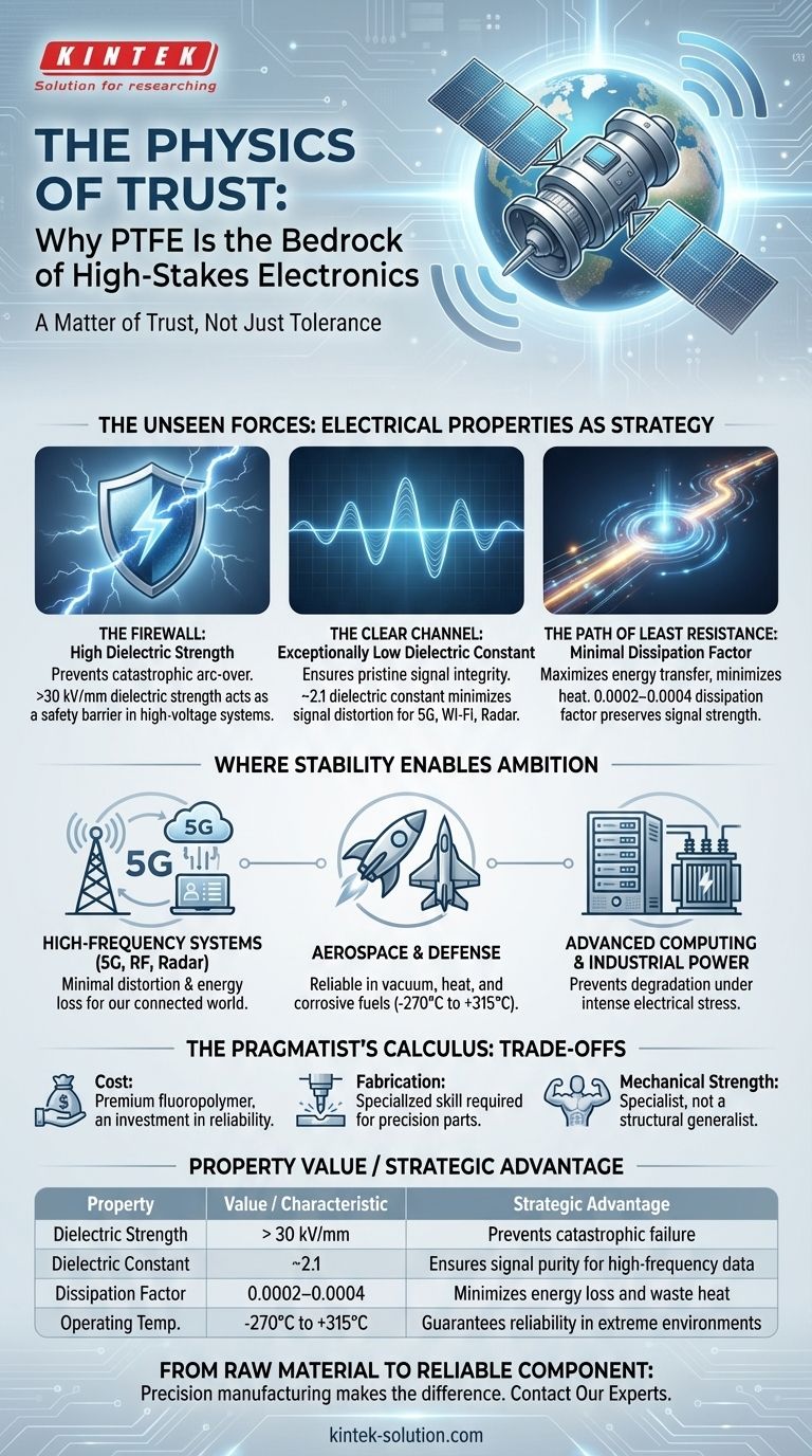 Die Physik des Vertrauens: Warum PTFE das Fundament für Elektronik mit hohen Einsätzen ist Visuelle Anleitung