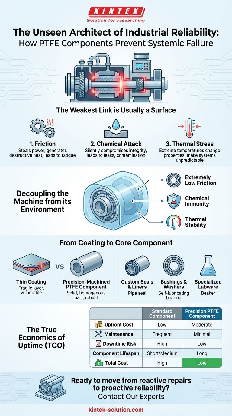 Der unsichtbare Architekt industrieller Zuverlässigkeit: Wie PTFE-Komponenten systemisches Versagen verhindern Visuelle Anleitung