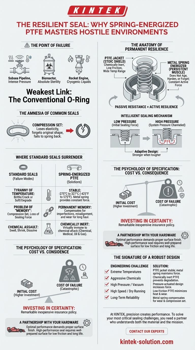 Die widerstandsfähige Dichtung: Warum federaktivierte PTFE-Dichtungen rauen Umgebungen trotzen Visuelle Anleitung