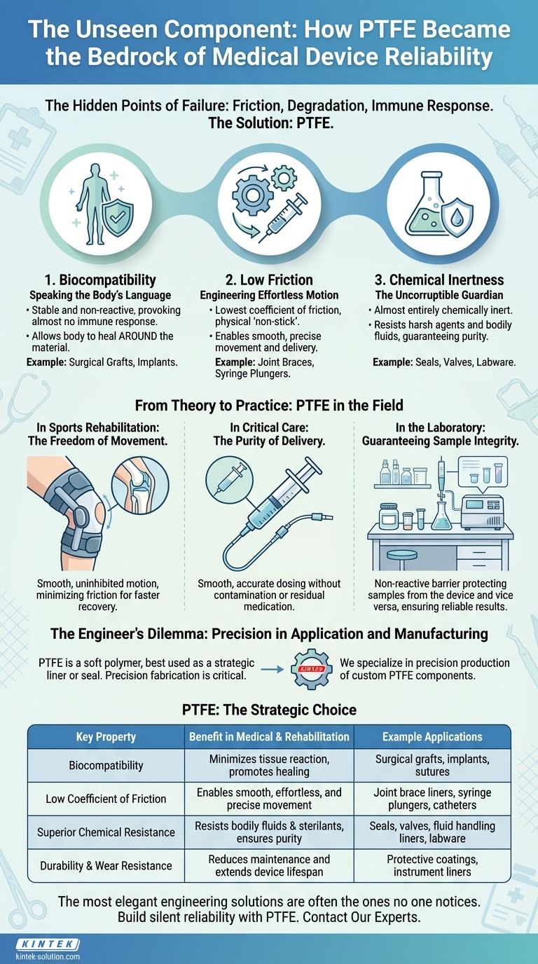 Die unsichtbare Komponente: Wie PTFE zum Fundament der Zuverlässigkeit medizinischer Geräte wurde Visuelle Anleitung