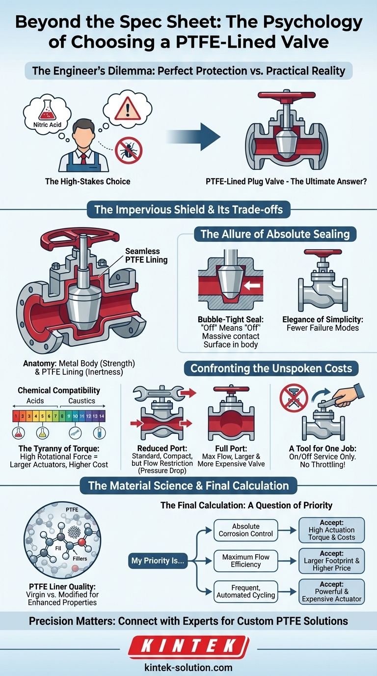 Beyond the Spec Sheet: The Psychology of Choosing a PTFE-Lined Valve Visual Guide