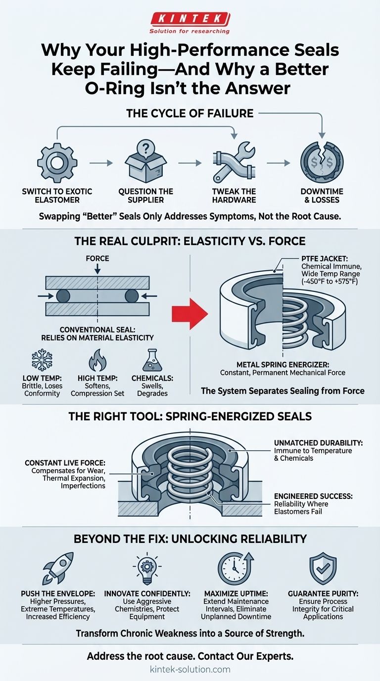 Pourquoi vos joints haute performance continuent d'échouer — Et pourquoi un meilleur joint torique n'est pas la solution Guide Visuel