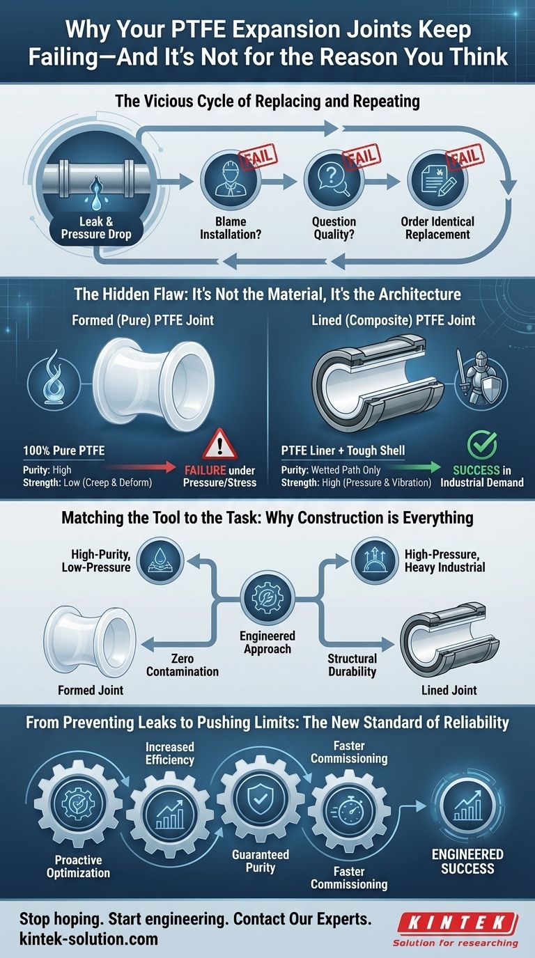 Why Your PTFE Expansion Joints Keep Failing—And It's Not for the Reason You Think Visual Guide