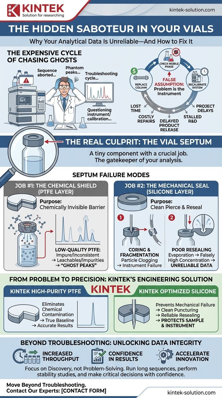 The Hidden Saboteur in Your Vials: Why Your Analytical Data Is Unreliable—And How to Fix It Visual Guide