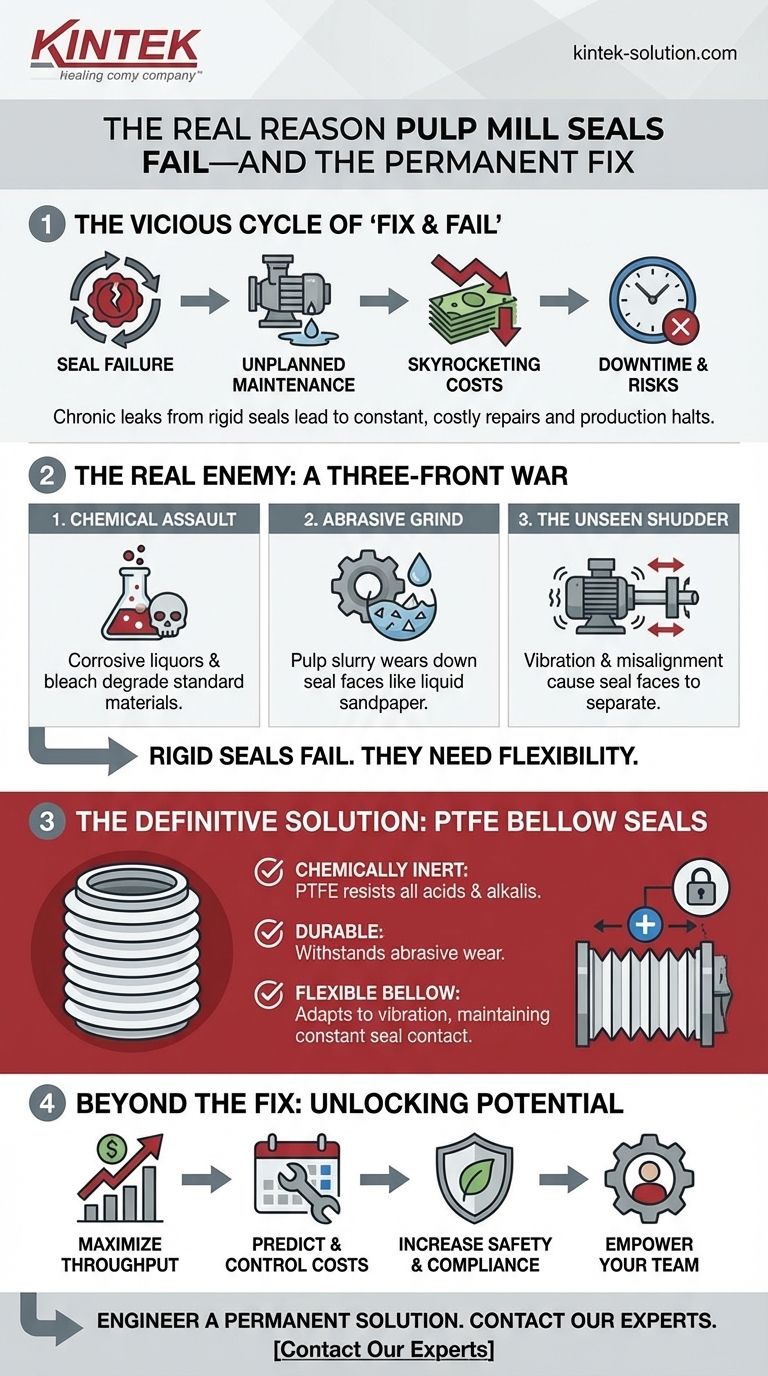 The Real Reason Your Pulp Mill Seals Keep Failing—And the Permanent Fix Visual Guide