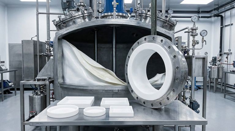 Por que o revestimento do seu tanque químico falhou (e não é culpa do PTFE)