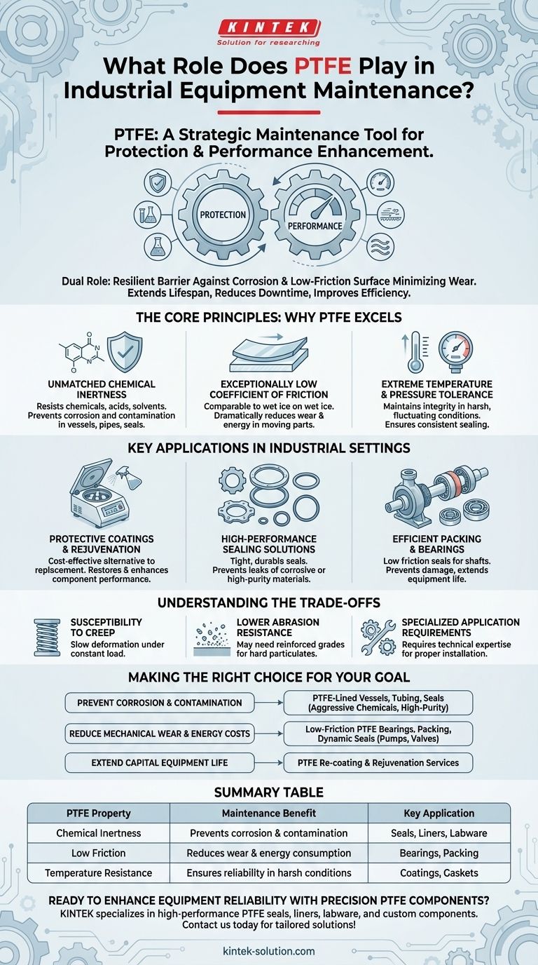 Quale ruolo svolge il PTFE nella manutenzione delle apparecchiature industriali? Prolungare la durata e ridurre i tempi di inattività Guida Visiva