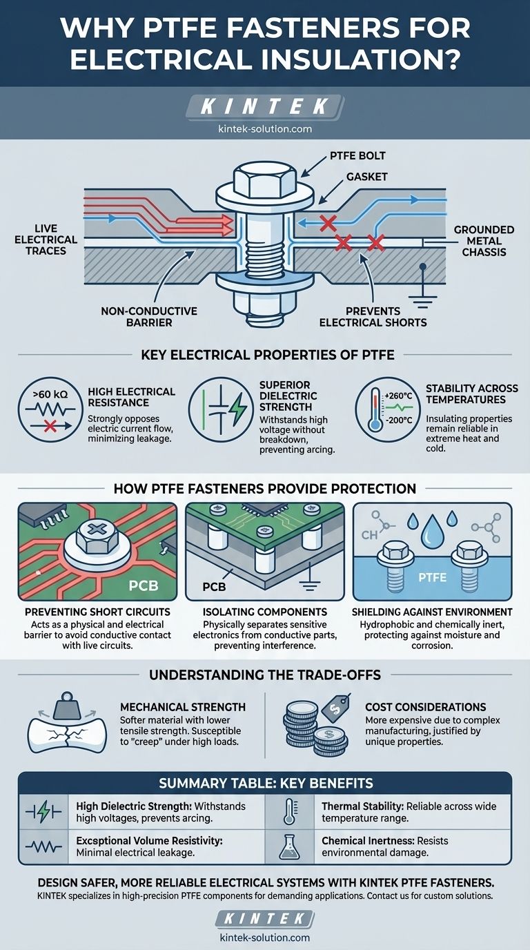 전기 절연이 요구되는 응용 분야에서 PTFE 패스너를 사용하는 이유는 무엇입니까? 안정적이고 비전도성 성능을 보장합니다. 시각적 가이드