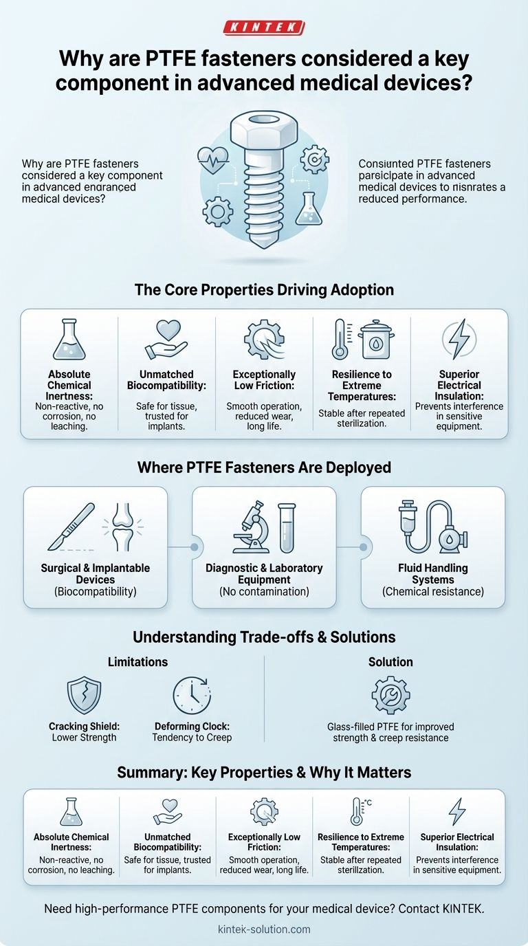 PTFE 패스너가 첨단 의료 기기의 핵심 구성 요소로 간주되는 이유는 무엇입니까? 우수한 안전성 및 신뢰성 확보 시각적 가이드