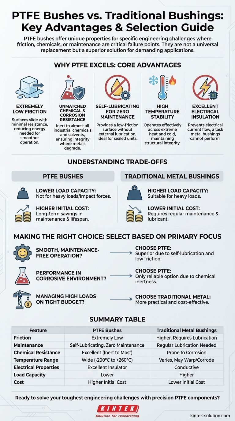 PTFE 부싱의 주요 장점은 무엇입니까? 유지보수가 필요 없는 고성능 작동 달성 시각적 가이드