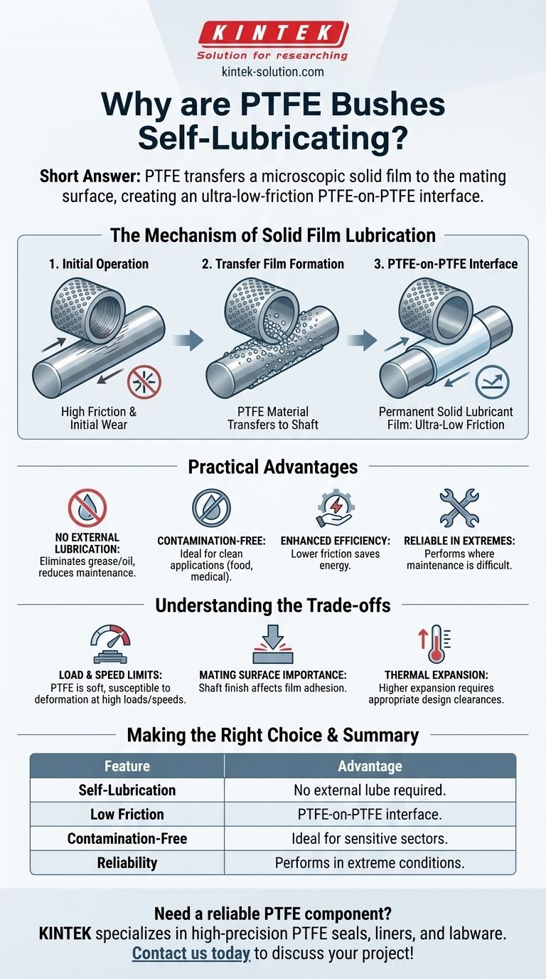 PTFE 부싱이 자체 윤활성으로 간주되는 이유는 무엇입니까? 유지보수가 필요 없고 오염이 없는 움직임을 구현하세요 시각적 가이드