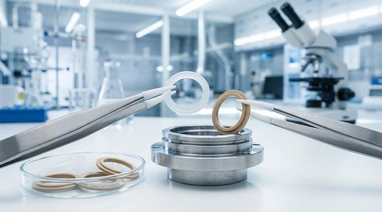 V-링에 PTFE 외에 사용 가능한 대체 재료는 무엇입니까? 고성능 씰을 위한 PEEK 및 충전 PTFE에 대해 알아보세요.
