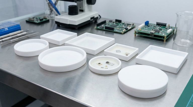 Каковы некоторые области применения деталей из ПТФЭ, обработанных на станках с ЧПУ? Критические компоненты для медицинской, электронной и пищевой промышленности