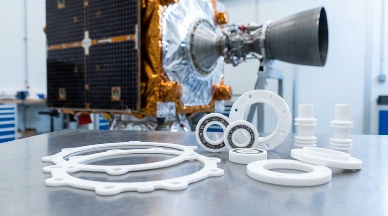 CNC 가공 PTFE가 항공우주 및 우주 탐사 응용 분야에 적합한 이유는 무엇입니까? 극한 환경에서의 탁월한 신뢰성