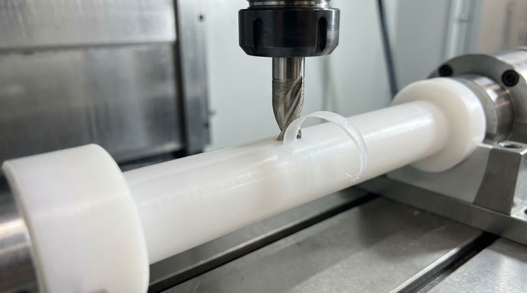 How does PTFE's low coefficient of friction affect its machining process? Balancing Clean Cuts with Material Distortion