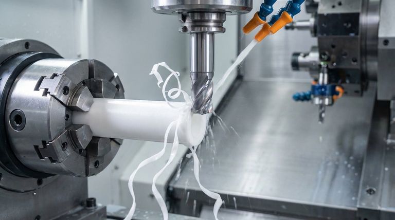 PTFE 가공을 위한 권장 절삭 조건은 무엇입니까? 적절한 속도, 이송 및 절삭 깊이로 정밀도를 달성하십시오.