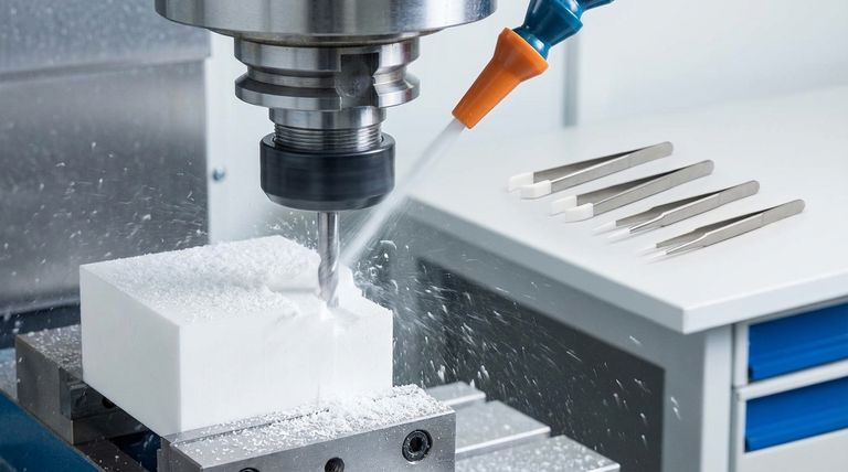 PTFE 가공에서 냉각수 관리가 중요한 이유는 무엇입니까? 녹는 것을 방지하고 정밀도를 보장합니다.