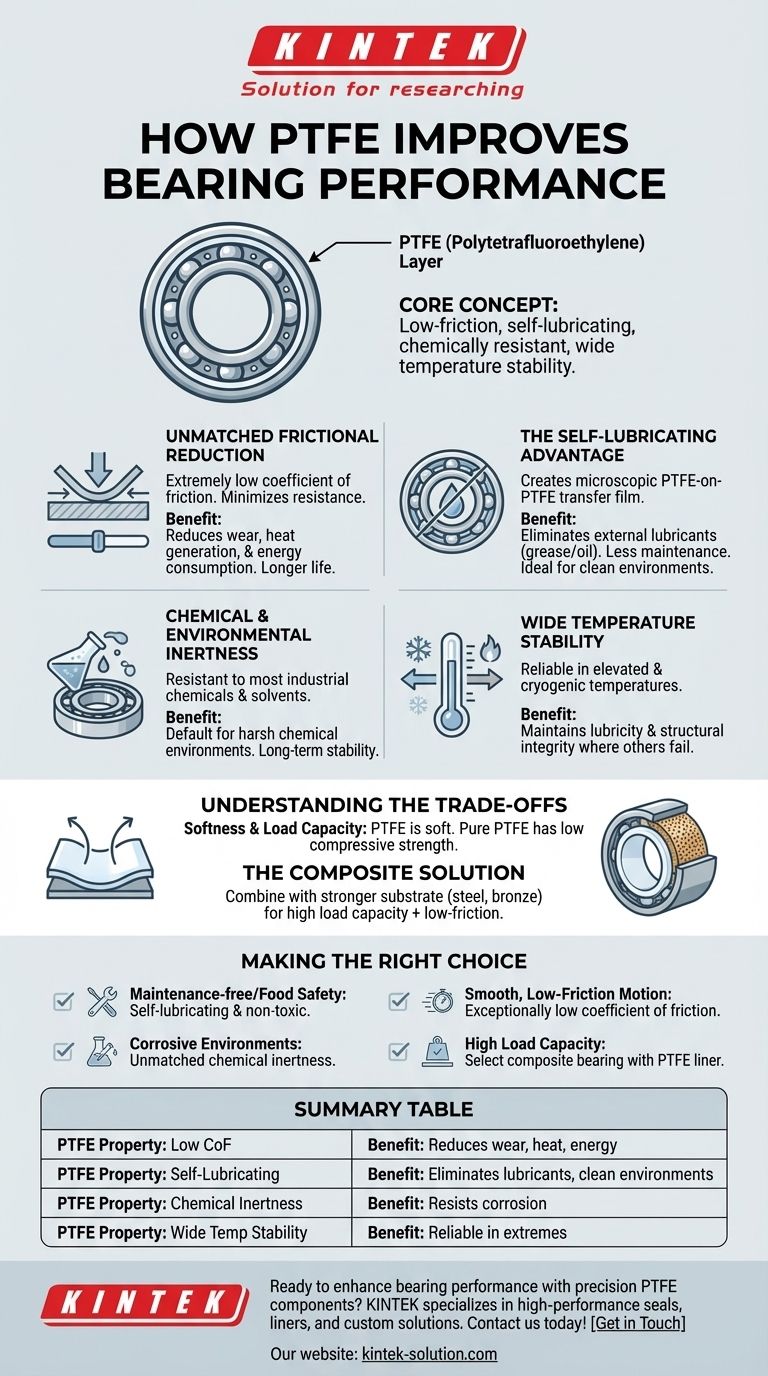 PTFE는 베어링 성능을 어떻게 향상시킵니까? 저마찰, 유지보수가 필요 없는 작동 실현 시각적 가이드