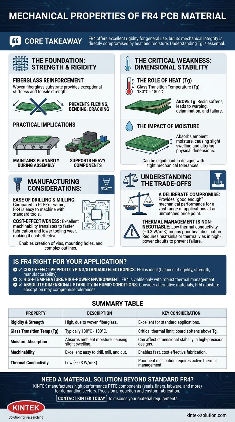 FR4 PCB 재료의 기계적 특성은 무엇입니까? 강성, 열 한계 및 비용 이해 시각적 가이드