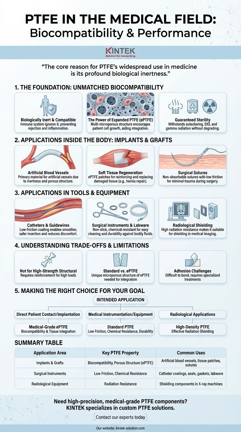PTFE는 의료 분야에서 어떻게 적용됩니까? 생체 적합성 솔루션으로 환자 치료 향상 시각적 가이드