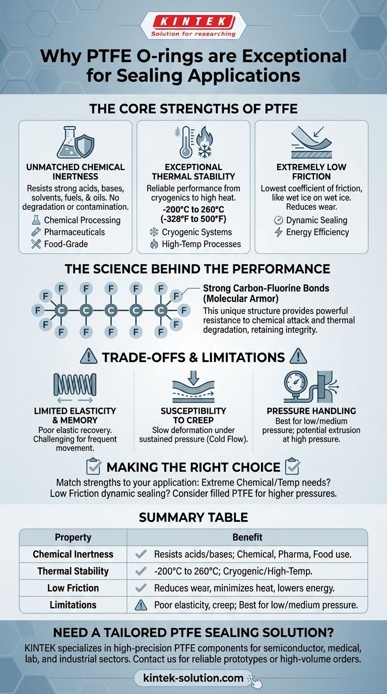 PTFE Oリングがシーリング用途に適しているのはなぜですか？比類のない耐薬品性・耐熱性 ビジュアルガイド