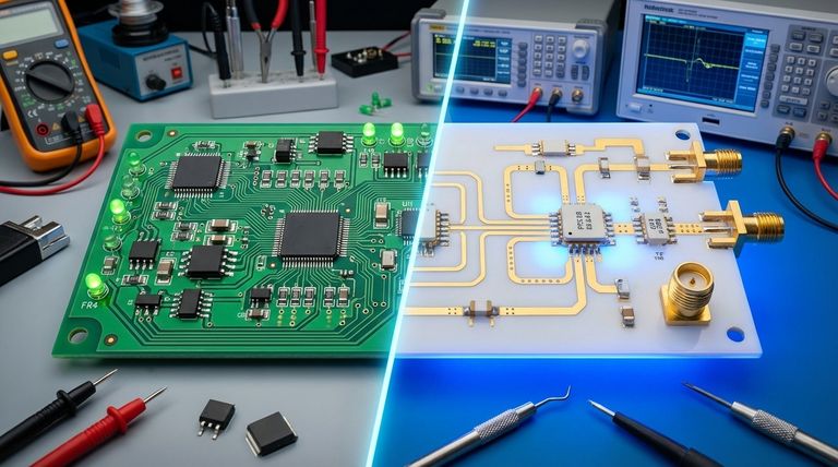 FR4와 PTFE PCB 적층 재료의 주요 차이점은 무엇입니까? 애플리케이션에 적합한 재료 선택