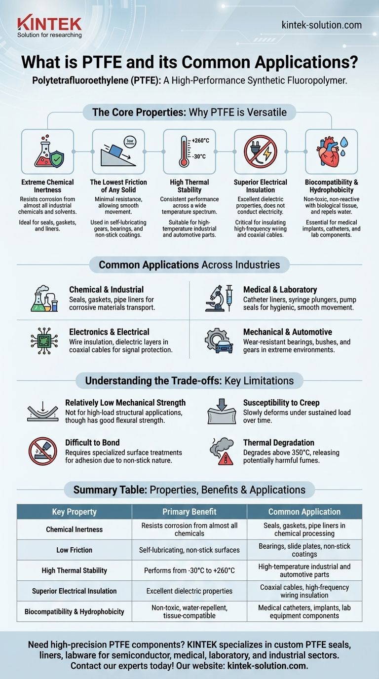 什么是PTFE及其常见应用？探索这种多功能的高性能聚合物 图解指南
