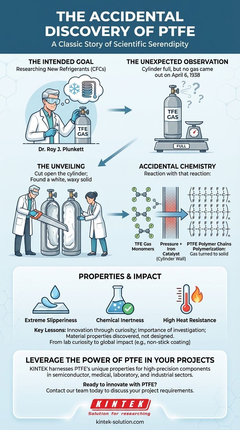 Wer hat PTFE entdeckt und wann? Die zufällige Erfindung von Teflon Visuelle Anleitung