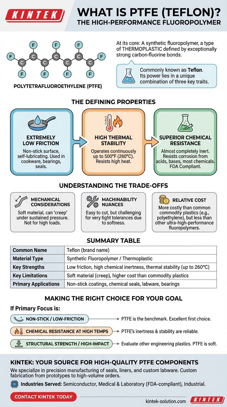PTFE通常被称为什么？它是什么类型的材料？高性能PTFE特性指南 图解指南
