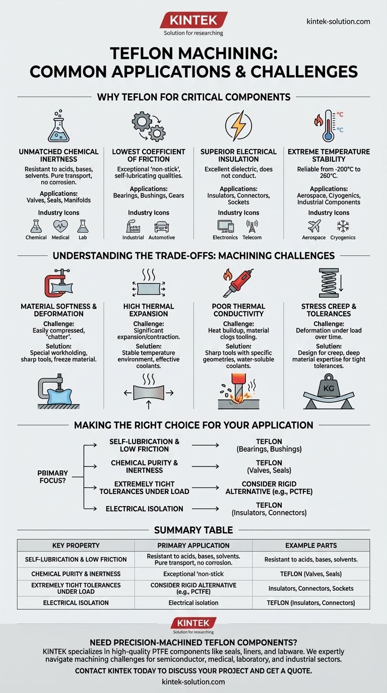 Was sind einige gängige Anwendungen für die Bearbeitung von Teflon? Visuelle Anleitung