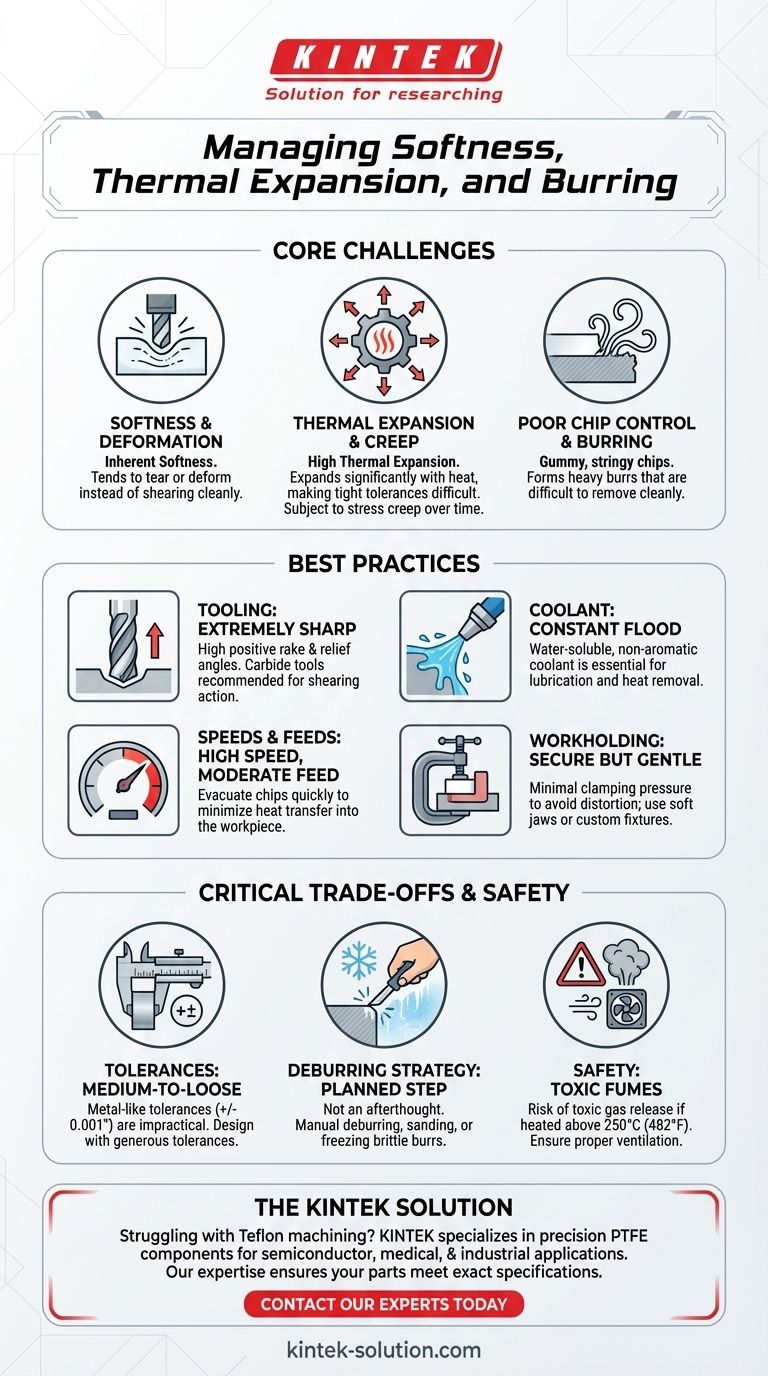 CNC 가공 테프론(Teflon)을 위한 팁은 무엇인가요? 우수한 결과를 위한 PTFE 가공 마스터하기 시각적 가이드