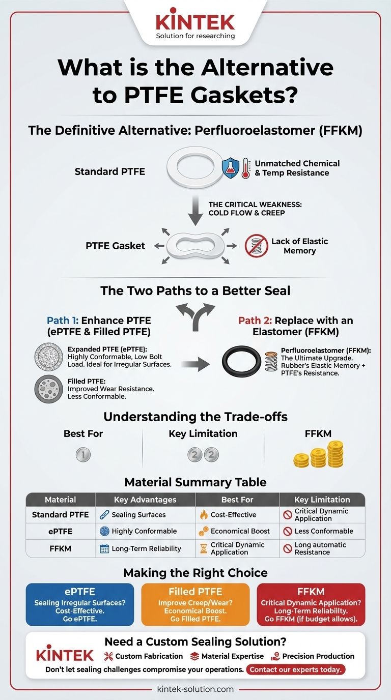 PTFE 개스킷의 장점을 유지하면서 더 나은 밀봉 성능을 결합한 대안은 무엇입니까? 향상된 밀봉 솔루션 살펴보기 시각적 가이드