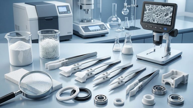 ما هي مزايا استخدام PTFE مدمجًا مع ركائز الألياف الزجاجية؟ تحقيق قوة ومتانة فائقة