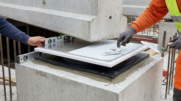 프리캐스트 보에 PTFE 베어링 패드를 설치하는 방법은 무엇입니까? 안전하고 마찰이 적은 설치를 위한 가이드