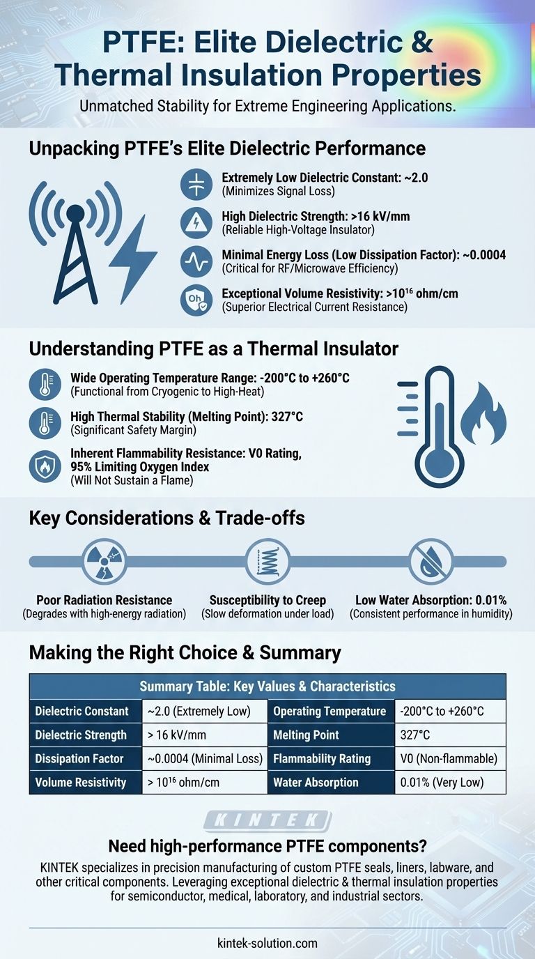 PTFE의 유전 및 열 절연 특성은 무엇인가요? 극한 환경을 위한 궁극의 가이드 시각적 가이드