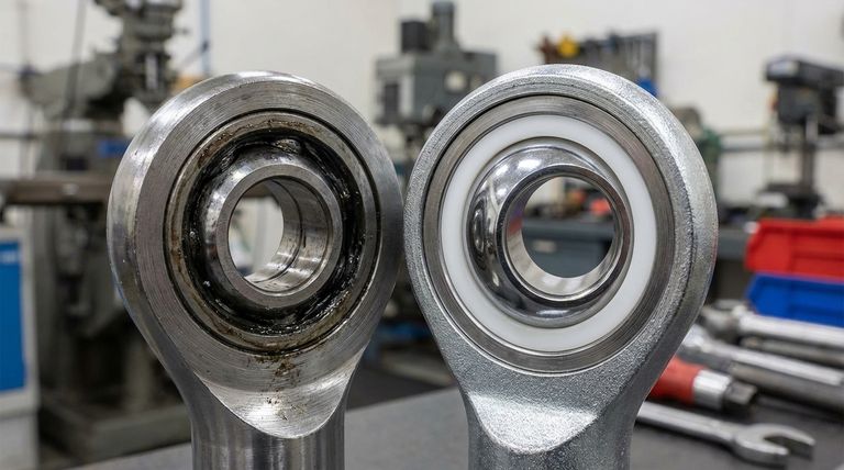 로드 엔드 베어링에서 PTFE 라이너의 목적은 무엇입니까? 유지보수가 필요 없고 마찰이 적은 성능 달성