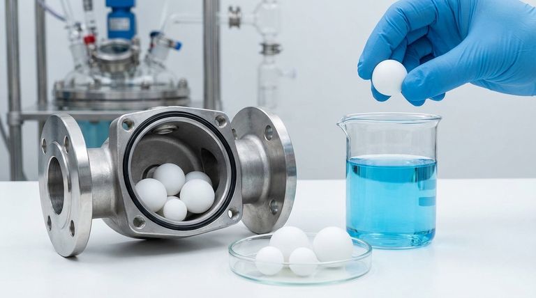 PTFEボールの一般的な用途は何ですか？比類のない耐薬品性と低摩擦性を活用する