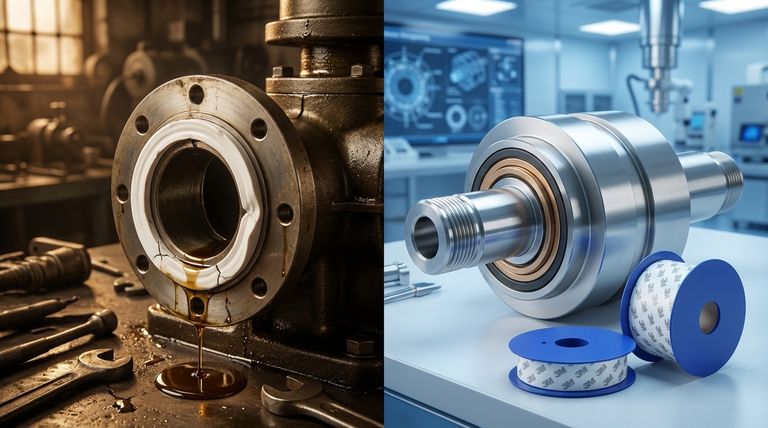 1950년대와 1960년대에 PTFE 씰이 외면받은 이유는 무엇일까요? 재료에 대한 오해의 교훈