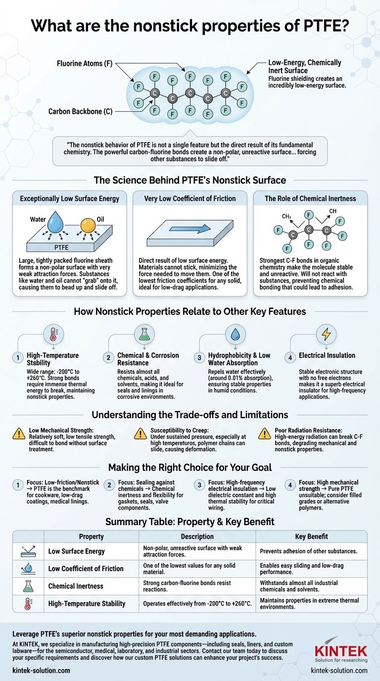 PTFE의 비점착성 특성은 무엇인가요? 까다로운 응용 분야를 위한 우수한 성능 잠금 해제 시각적 가이드