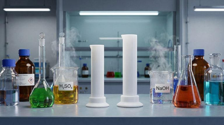 PTFE의 내화학성은 무엇으로 인해 발생하는가? 불소 보호막의 힘