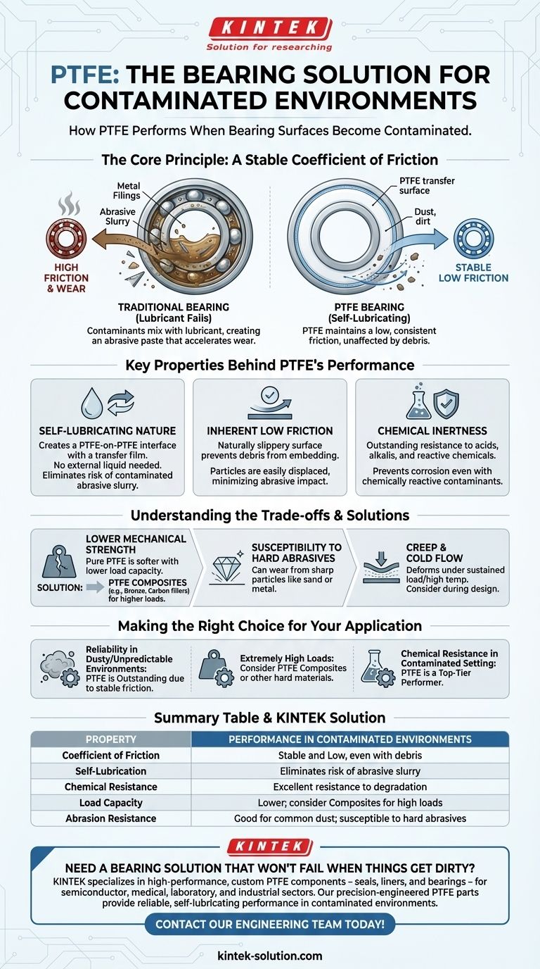 베어링 표면이 오염되었을 때 PTFE는 어떻게 작동합니까? 오염된 환경에서도 안정적인 성능 유지 시각적 가이드
