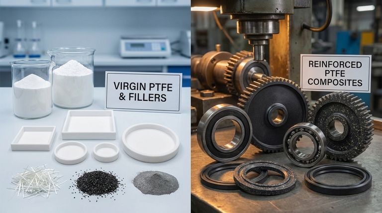 PTFE에 필러를 사용하는 일반적인 이점은 무엇입니까? 마모, 강도 및 열 성능 향상