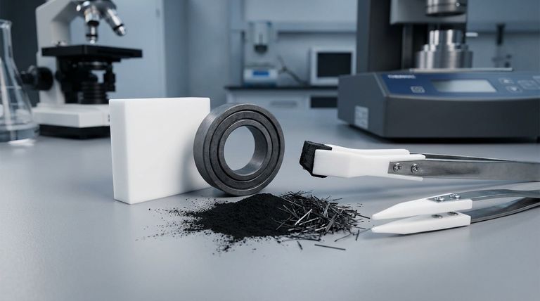 카본 필러는 PTFE의 성능을 어떻게 향상시키나요? 강도, 마모 및 열 성능 향상