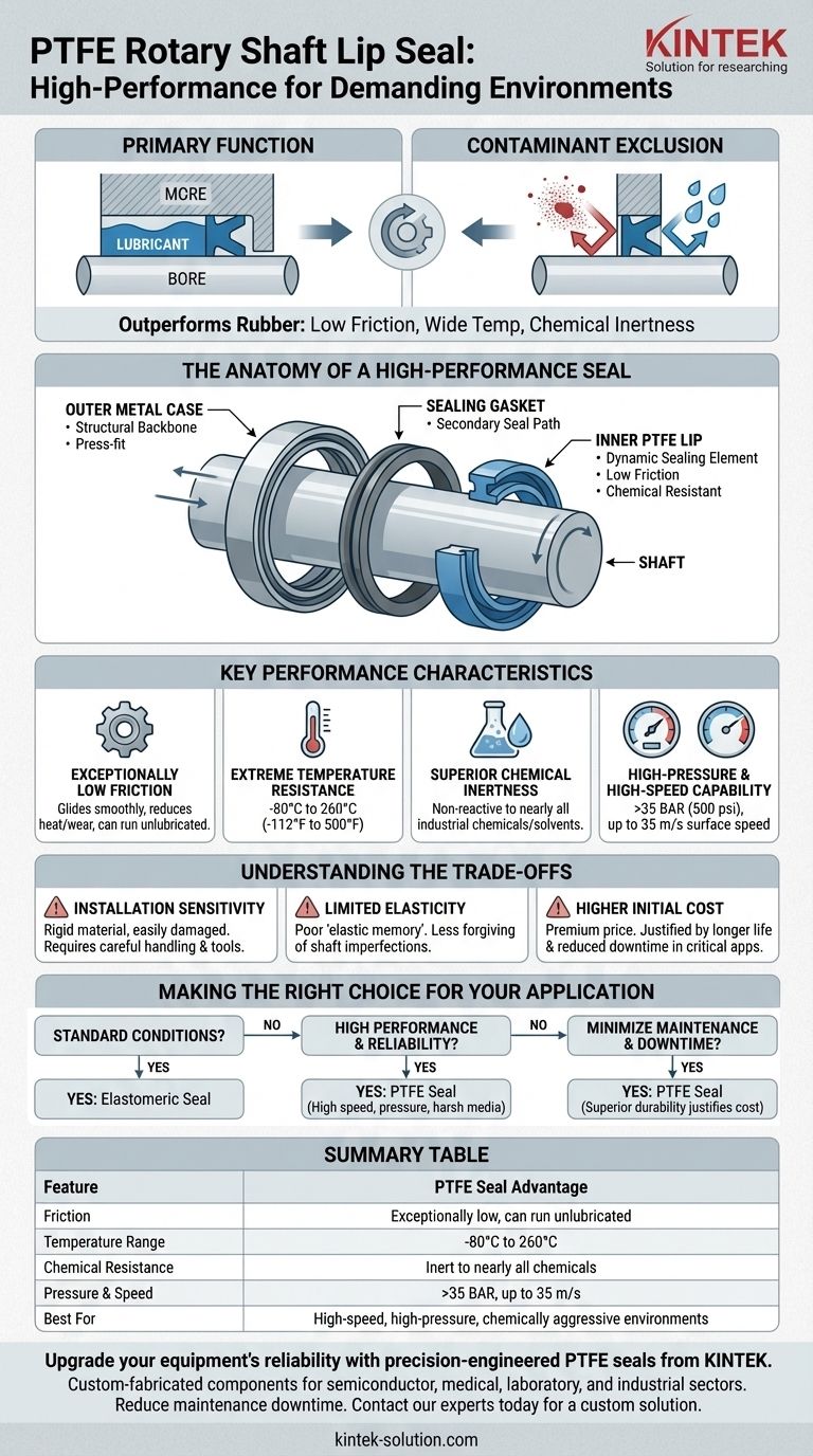 PTFE 로터리 샤프트 립 씰이란 무엇이며 주요 기능은 무엇입니까? 까다로운 응용 분야를 위한 뛰어난 밀봉 성능 시각적 가이드