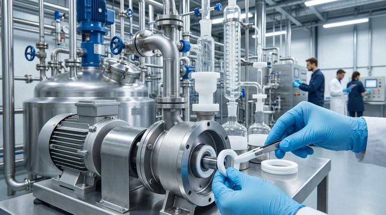 PTFE 로터리 샤프트 립 씰이 화학 공장에 이상적인 이유는 무엇입니까? 부식성 환경에서 신뢰성 보장