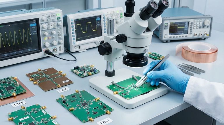 PTFE 적층판과 비(非)PTFE RF PCB 적층판의 주요 차이점은 무엇입니까? 고주파 설계를 위한 올바른 재료 선택