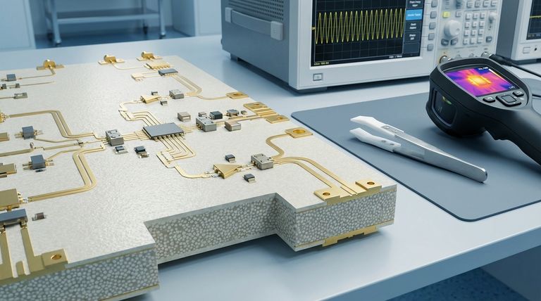 세라믹 충전 PTFE 라미네이트는 표준 PTFE 라미네이트와 어떻게 다릅니까? RF/마이크로웨이브를 위한 우수한 신호 무결성